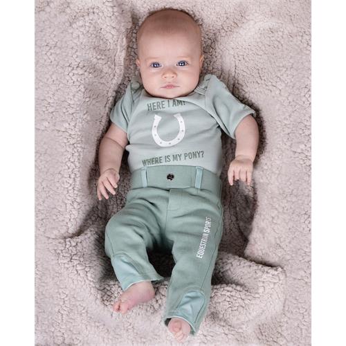 Dětské body QHP Bobby, více barev - pistáciová, vel. 68 Body dětské QHP Bobby, pistáciová, vel. 68