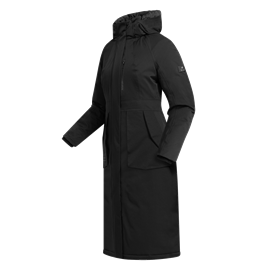 Zimní dámský kabát ELT AW 2025/26 Opal, černý