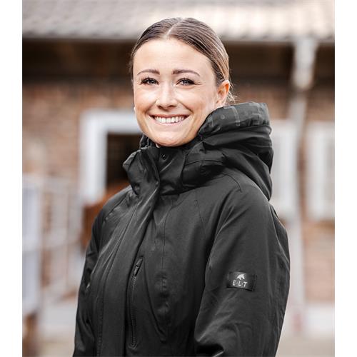 Zimní dámský kabát ELT AW 2025/26 Opal, černý - Vel. S Kabát ELT Opal AW25/26, černý, vel. S
