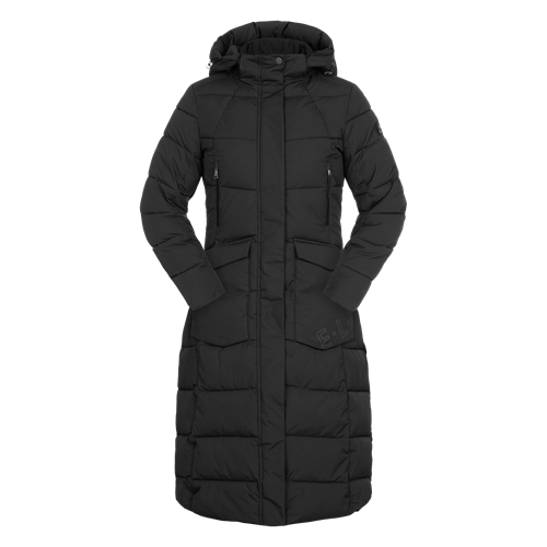 Dámský zimní kabát ELT Saphira Advanced, černý - vel. XXL Kabát ELT Saphira Advanced AW25/26, černý, XXL