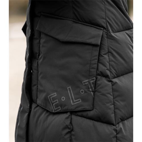 Dámský zimní kabát ELT Saphira Advanced, černý - vel. XXL Kabát ELT Saphira Advanced AW25/26, černý, XXL