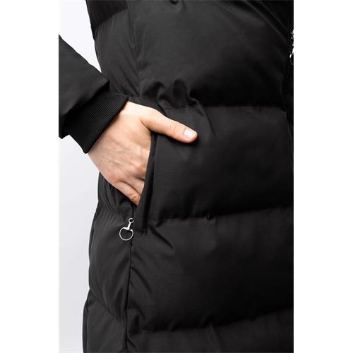 Dětský zimní kabát Horze Paloma AW 26/27, černý - vel. 158/164 Kabát dětský Horze, Paloma, černý, vel. 158/164 , AW 26/27