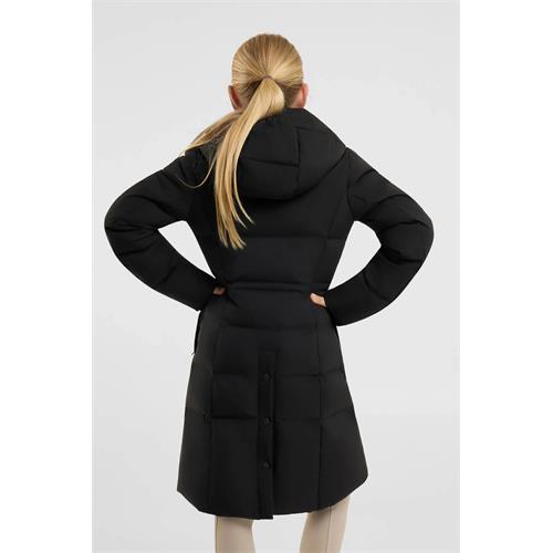 Dětský zimní kabát Horze Paloma AW 26/27, černý - vel. 158/164 Kabát dětský Horze, Paloma, černý, vel. 158/164 , AW 26/27