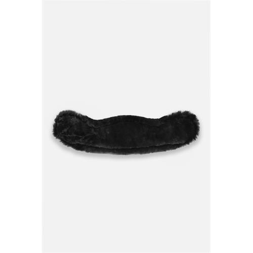 Drezurní podbřišník Horze Crescent, s pravým beránkem, černý - 40 cm Drezurní podbřišník Horze Crescent AW 26/27, černý, 40cm