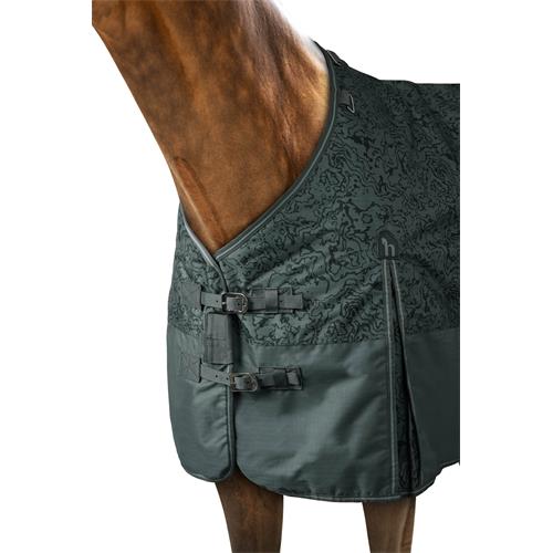 Nepromokavá deka Horze Glasgow AW 26/27, 100 gr, zelená - vel. 145 cm Nepromokavá deka Horze Glasgow AW 26/27, 100g, zelená, vel. 145 cm