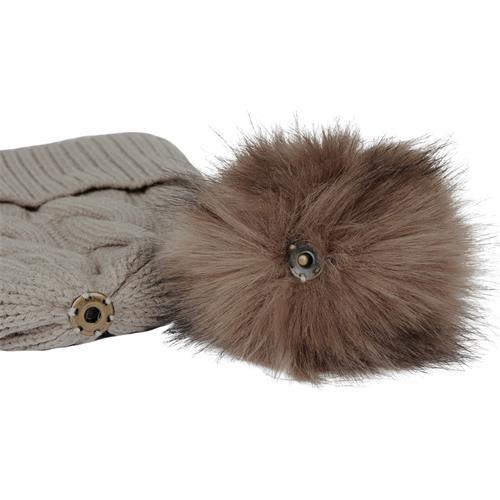 Zimní Čepice Horze Anni AW 26/27, béžová Zimní Čepice Horze Anni AW 26/27, béžová