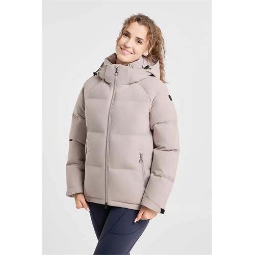 Zimní dámská bunda Horze Dina AW 26/27, béžová - vel. 40 Bunda zimní Horze Dina AW 26/27, béžová, vel. 40