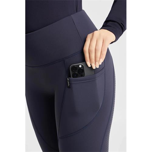 Dámské termolegíny Horze Greta AW 26/27, modré - vel. 42 Termolegíny dám. Horze Greta AW 26/27, modré, vel. 42