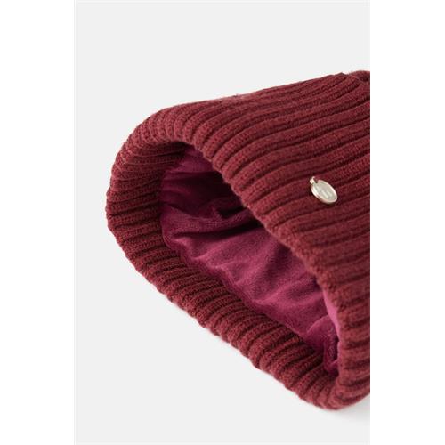 Dětská zimní čepice Horze Anni AW 26/27, vínová Dětská zimní čepice Horze Anni AW 26/27, vínová