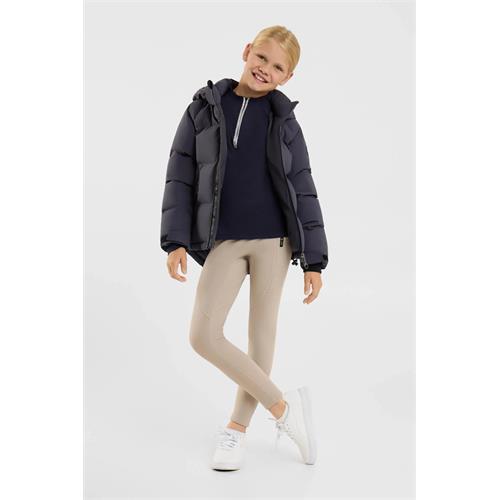 Zimní dětská bunda Horze Dina AW 26/27, modrá - vel. 146/152 Dětská zimní bunda Horze Dina, AW 26/27, modrá, vel. 146/152