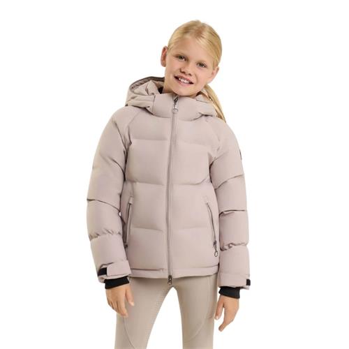 Zimní dětská bunda Horze Dina AW 26/27, béžová - vel. 134/140 Dětská zimní bunda Horze Dina, AW 26/27, béžová, vel. 134/140
