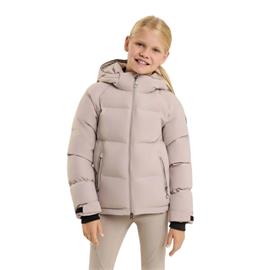 Zimní dětská bunda Horze Dina AW 26/27, béžová