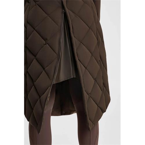 Dámská dlouhá vesta B-Vertigo Gem AW 26/27, hnědá - vel. 40 Vesta dlouhá B-Vertigo AW 25/26 Gem, hnědá, vel. 40