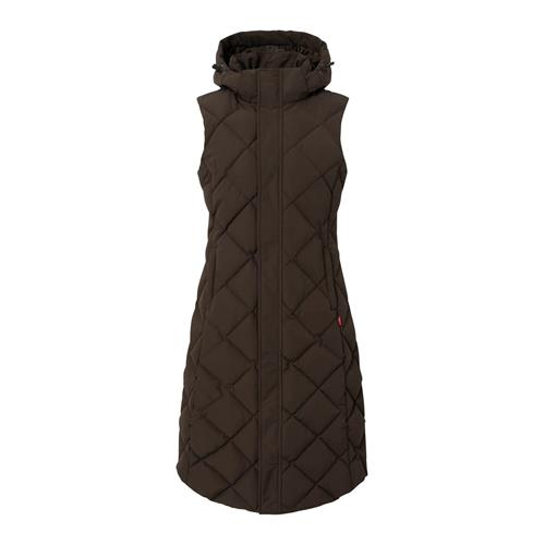 Dámská dlouhá vesta B-Vertigo Gem AW 26/27, hnědá - vel. 44 Vesta dlouhá B-Vertigo AW 25/26 Gem, hnědá, vel. 44