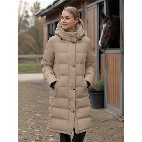 Dámský zimní kabát Pikeur Athleisure Quilted, AW 26/27, mocha - vel. 38 Dámský kabát Pikeur Athleisure Quilted, AW 26/27, mocha, vel. 38