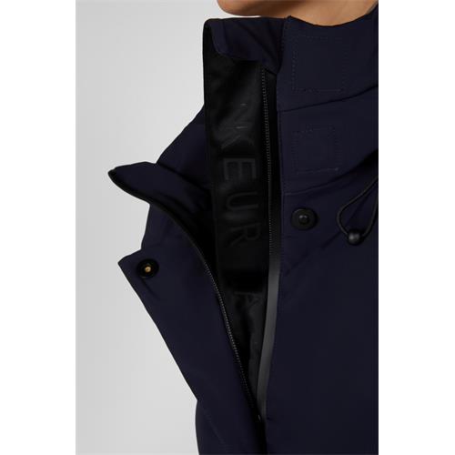 Dámský zimní kabát Pikeur Athleisure Quilted, AW 26/27, modrý - vel. 38 Dámský kabát Pikeur Athleisure Quilted, AW 26/27, modrý, vel. 38
