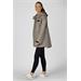 Pláštěnka Pikeur Athleisure Rainzip Cape, AW 26/27, mocha, vel. S/M Pláštěnka Pikeur Athleisure Rainzip Cape, AW 26/27, mocha, vel. S/M