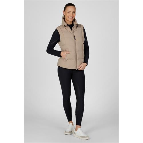 Dámská vesta Pikeur Athleisure Quilted, AW 26/27, mocha - vel. 40 Dámská vesta Pikeur Athleisure Quilted, AW 26/27, mocha, vel. 40