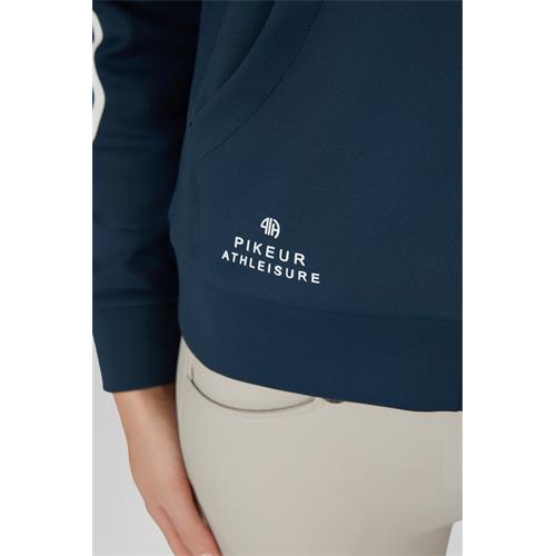 Dámská mikina Pikeur Athleisure Hoody Zip, AW 26/27, petrolejová - vel. 38 Dámská mikina Pikeur Athleisure Hoody Zip, AW 26/27, petrol, vel. 38