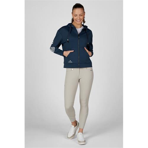 Dámská mikina Pikeur Athleisure Hoody Zip, AW 26/27, petrolejová - vel. 38 Dámská mikina Pikeur Athleisure Hoody Zip, AW 26/27, petrol, vel. 38