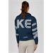 Dámská mikina Pikeur Athleisure Hoody Zip, AW 26/27, petrolejová - vel. 40 Dámská mikina Pikeur Athleisure Hoody Zip, AW 26/27, petrol, vel. 38