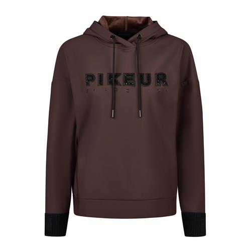 Dámská mikina Pikeur Selection Plushluxe, AW 26/27, hnědá - vel. 38 Dámská mikina Pikeur Selection Plushluxe, AW 26/27, hnědá, vel. 38