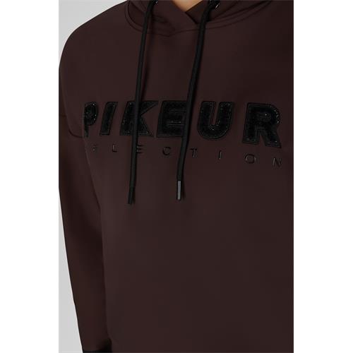 Dámská mikina Pikeur Selection Plushluxe, AW 26/27, hnědá - vel. 38 Dámská mikina Pikeur Selection Plushluxe, AW 26/27, hnědá, vel. 38