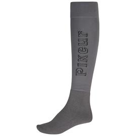 Jezdecké podkolenky Pikeur Selection Wool, AW 26/27, šedé