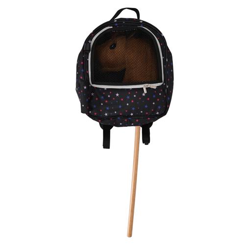 Batoh pro Hobby Horse QHP Star, černý Batoh pro Hobby Horse QHP Star, černý