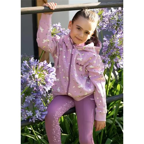 Dětská mikina LeMieux Mini Charlie, růžová s citrony - vel. 3-4 roky Mikina dětská Lemieux Mini Charlie, růžová s citrony