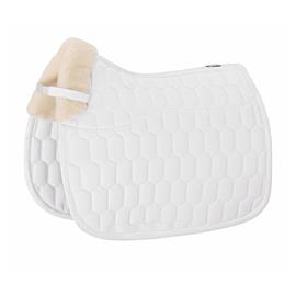 Drezurní podsedlová dečka Eskadron Cotton Evo-Wool, bílá, DR