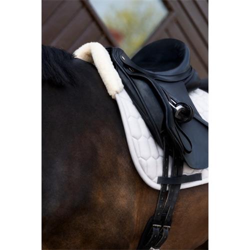 Drezurní podsedlová dečka Eskadron Cotton Evo-Wool, bílá, DR Drezurní podsedlová dečka Eskadron Cotton Evo-Wool, bílá, DR