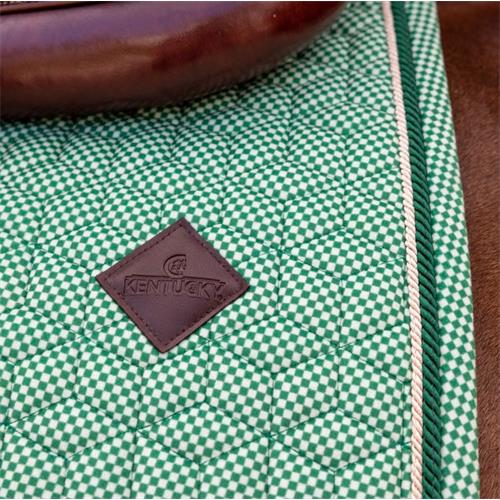Podsedlová dečka Kentucky Velvet Printing, VS - zelená Dečka podsedlová Kentucky Velvet Printing, zelená VS