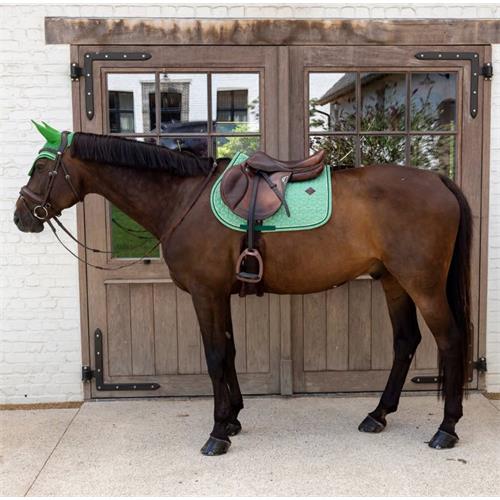 Podsedlová dečka Kentucky Velvet Printing, VS - zelená Dečka podsedlová Kentucky Velvet Printing, zelená VS