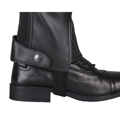 Dětské minichapsy QHP Shimmer Junior, černé - vel. 14 let Minichaps dětské QHP Shimmer Junior, černé, 14 let