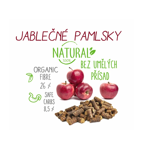Pamlsky Dromy, jablečné, 1 kg Pamlsky Dromy, jablečné, 1 kg