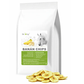 Chipsy pro koně Dromy, banánové, 1 kg