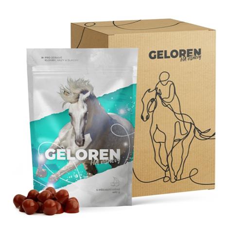 Geloren Horse - kl. výživa pro koně, višeň, 180 tbl. SLEVA - Před expirací nebo datem minimální trvanlivosti Geloren Horse - kl. výživa pro koně, višeň, 180 tbl. SLEVA