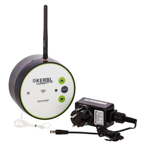 Automatické otevírání a zavírání kurníku Kerbl Duo Smart WiFi Automat pro otevírání kurníku Kerbl Duo Smart WiFi