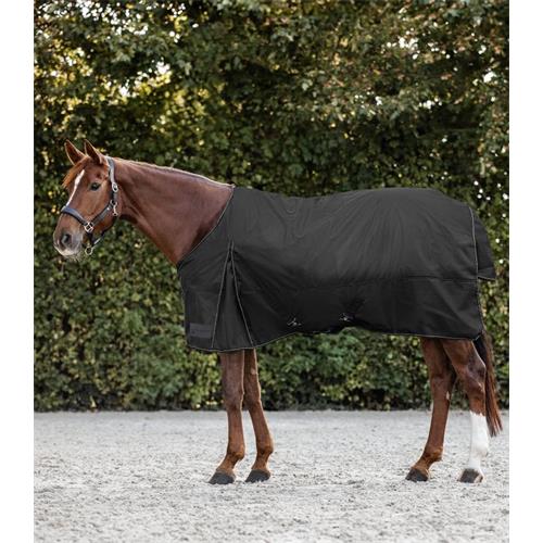 Nepromokavá deka s fleecem Waldhausen Nordic, černá - 135/185 cm