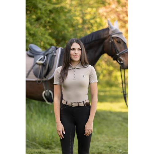 Pásek Covalliero S/S 2025, krémový - vel. 105 cm Pásek Covalliero SS 2025, béžový, 105 cm