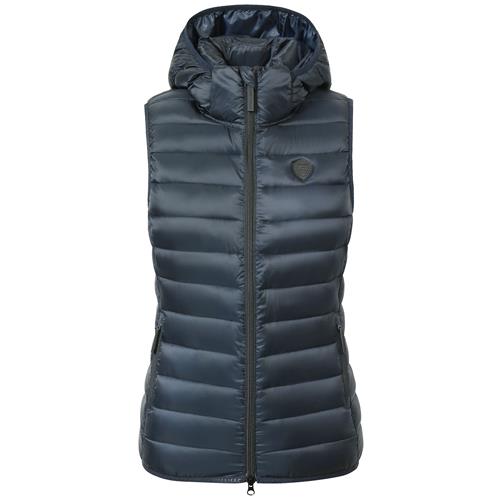 Dámská vesta Covalliero AW 2025/26 Quilted, modrá - vel. S