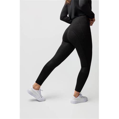 Dámské termolegíny Horze Greta AW 25/26, černé - vel. 42 Termorajtky dám. Horze AW 25/26 Greta, černé, vel. 42