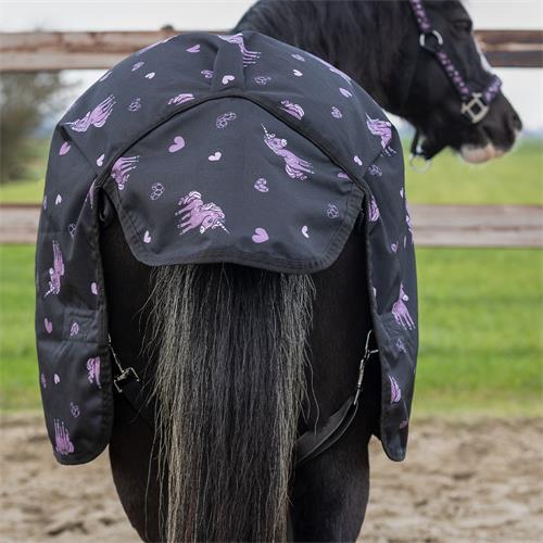 Nepromokavá deka Lize QHP AW 25/26, 100g, fialová - vel. 90/125 cm