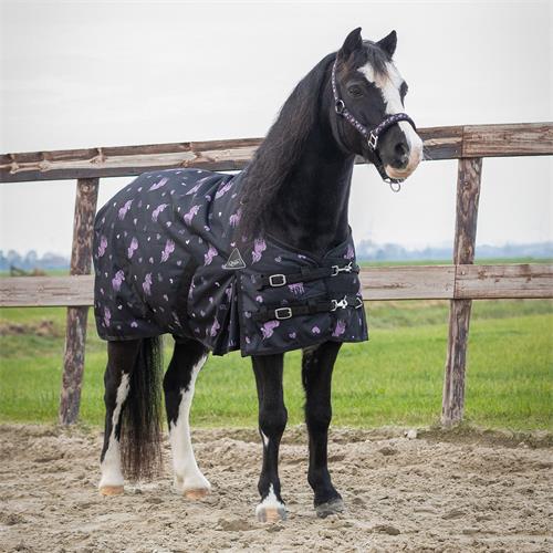Nepromokavá deka Lize QHP AW 25/26, 100g, fialová - vel. 90/125 cm