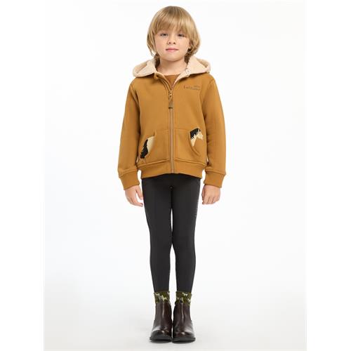 Dětská mikina LeMieux Mini Charlie, hnědá - vel. 5-6 let Mikina dětská LeMieux Mini Charlie, hnědá, vel. 5-6 let