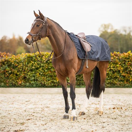 Bederní nepromokavá deka QHP, AW 26/27, modrá - vel. M Deka bederní QHP modrá, vel. M, AW 26/27