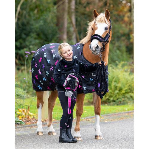 Nepromokavá deka QHP Isalyn Unicorn Dream, AW 26/27, 100g - vel. 115/155 cm Deka neprom. QHP, 100g, Unicorn Dream, vel. 115/155 cm, AW 26/27