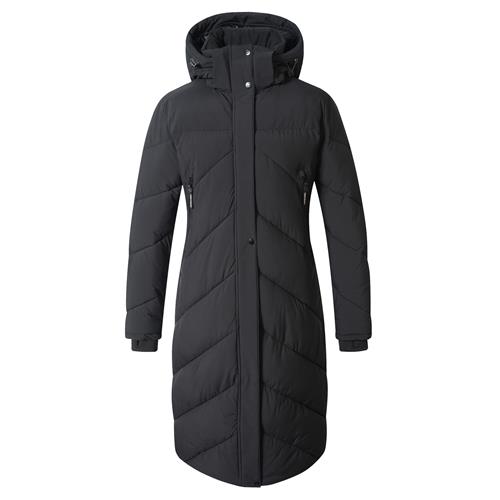Dámský zimní kabát Covalliero AW 26/27, černý - vel. XS Dámský kabát Covalliero, černý, vel. XS, AW 26/27