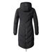 Dámský zimní kabát Covalliero AW 26/27, černý - vel. M Dámský kabát Covalliero, černý, vel. M, AW 26/27